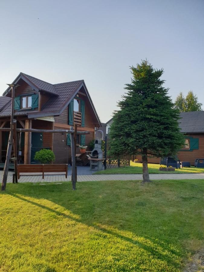 Apartamentowe Domki Drewniane Colorado Villa Karwia Exteriör bild