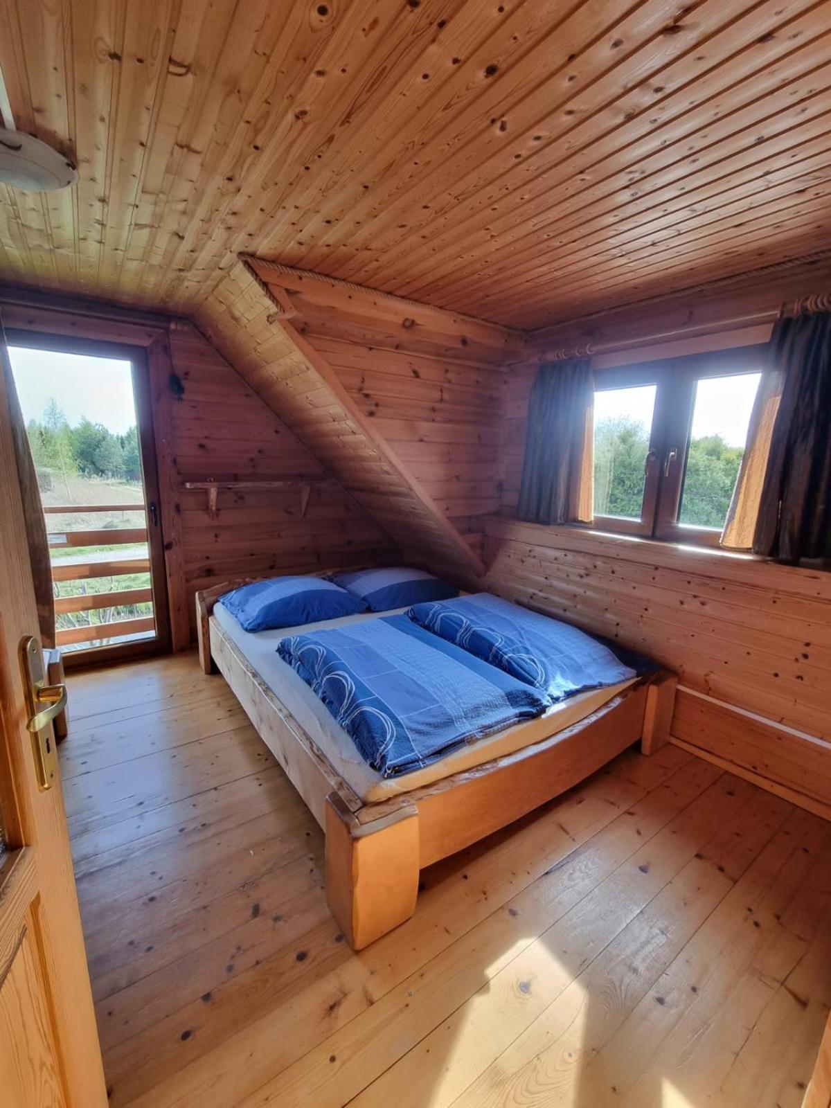 Apartamentowe Domki Drewniane Colorado Villa Karwia Exteriör bild