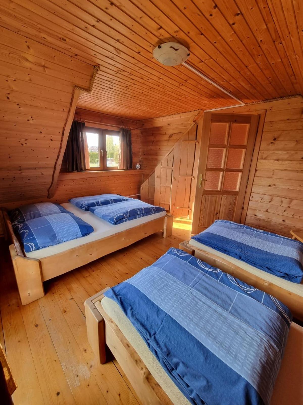 Apartamentowe Domki Drewniane Colorado Villa Karwia Exteriör bild